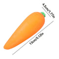 Carrot Squeeze Toy Giant Slow Rising Vegetable Stress Ball Sensory Fidget Toy Calming Novelty Home School Travel Relief