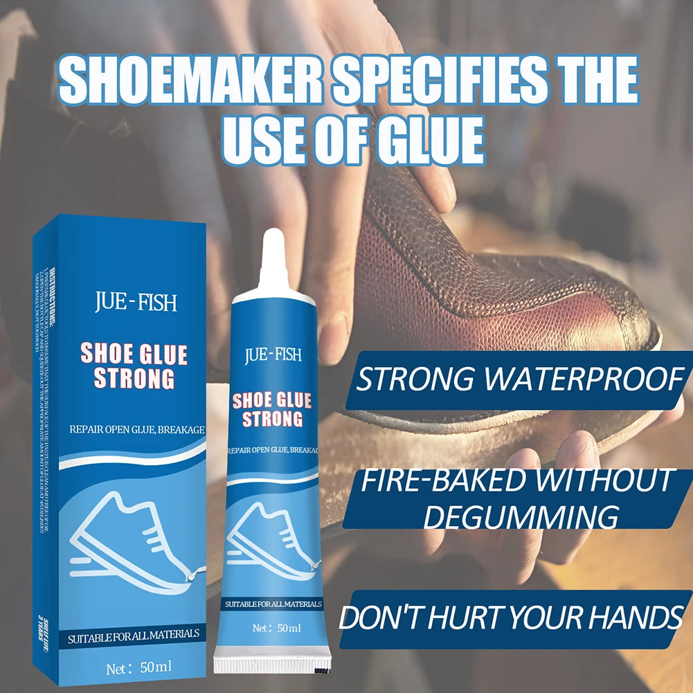 Strong Adhesive Worn Shoes Repairing Glue Sneakers Boot Sole Fix Bond Adhesive