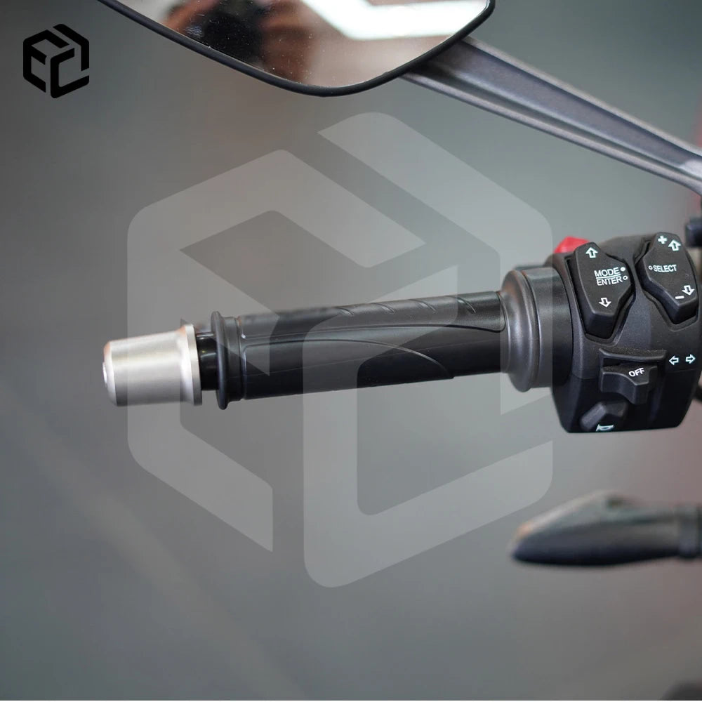 Motorcycle Handlebar Grips Ends Cap Plug Slider Handle Bar Grip Counterweight Cover For Ducati Streetfighter V2 V4 Monster 950