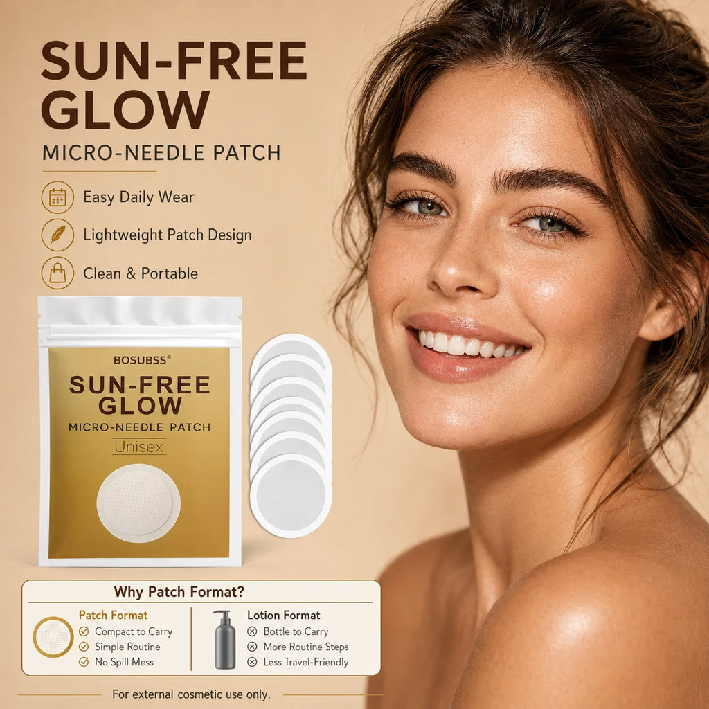 Tanning Care Patches for Summer Daily Outdoor Beach Use, Help Achieve Natural Bronze Skin