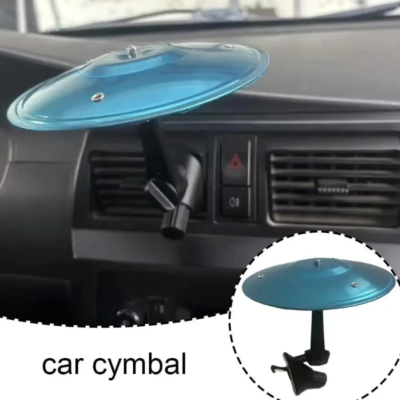 Universal Car Air Vent Musical Car Decor Mini Percussion Cymbals Dashboard Tapping Rhythm Drums Driving Accessory Unique Gift