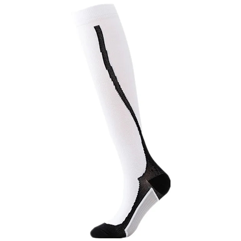 1 Pair Compression Socks Women And Men Stockings Best Medical Nursing Hiking Travel Flight Socks Running Fitness Socks
