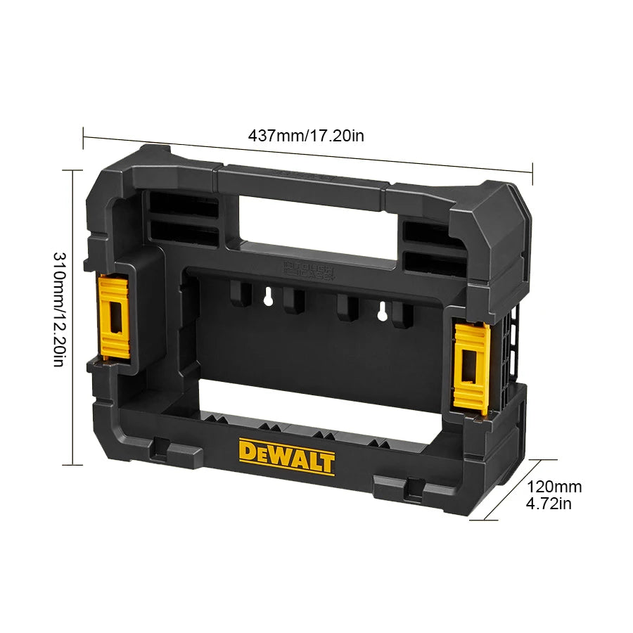 DEWALT DT70716 TSTAK Tool Box Stackable Removable Portable Storage Box Tool Case Plastic Outer Box Power Tool Accessories