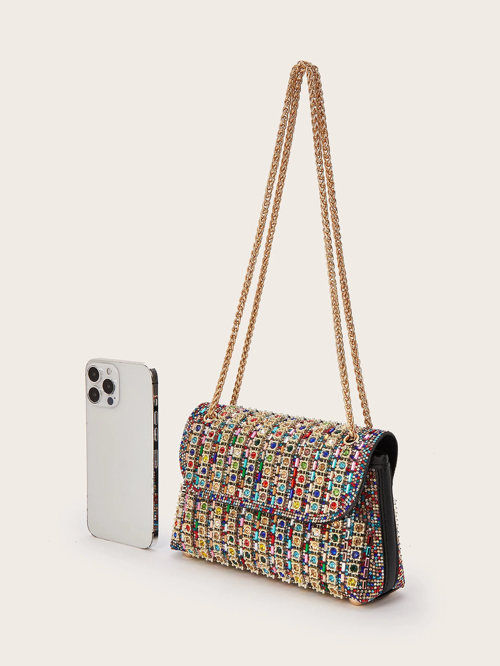 Women's Evening Bags, Clutch Bags, Shiny, Dazzling, Charming, Elegant, Exquisite, and Understatedly Luxurious Evening Bags Suitable for Parties, Weddings, Balls, Dinner Parties/Banquets, and Can Be Paired with Wedding Dresses