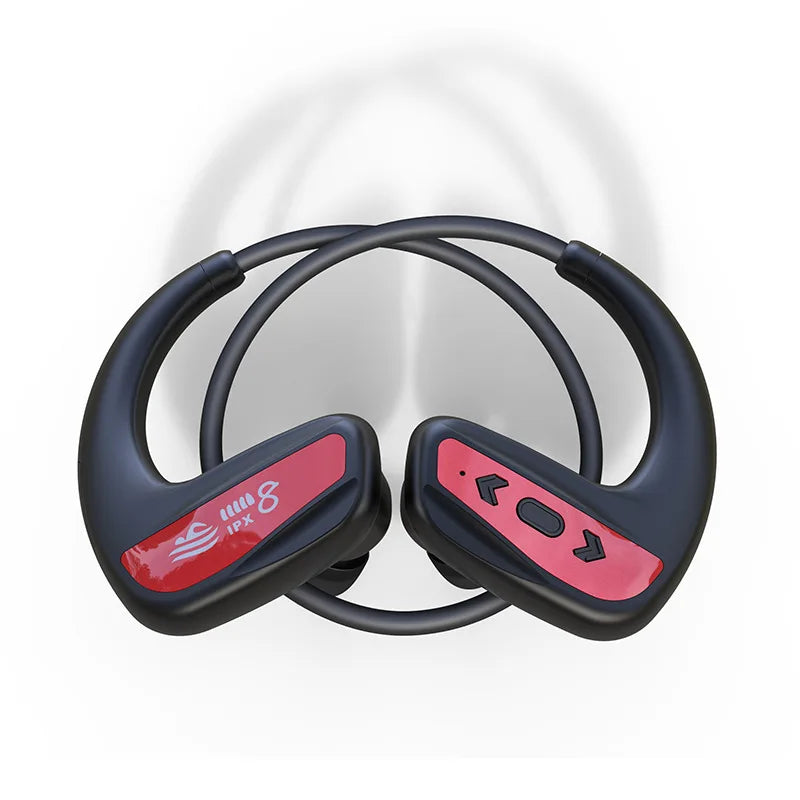 Swimming Earphone 16/32GB MP3 Music Player Bluetooth Headphones IPX8 Waterproof Underwater HD Sound Professional Sports earbuds