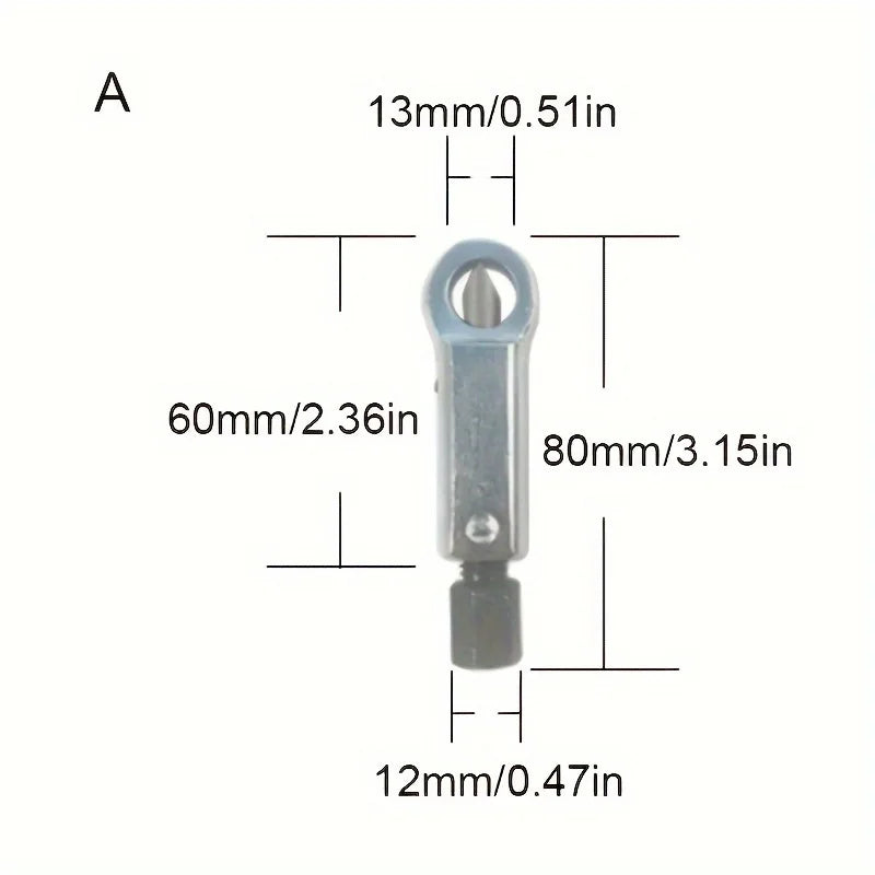 Nut Screw Splitter Set Remover Tools,Rusted Nut Breaker,Steel Nut Remover Extractor,Manual Pressure Nut Cracker Metal Splitter