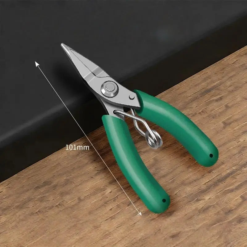 1Pcs Household Industrial Grade Multifunctional DIY Mini Wire Pliers 4.5 Inch Mini Handmade Pliers Electrician Mini Tiger Pliers