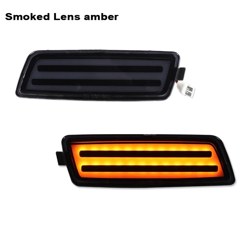 For VW Golf MK5 MK6 R32 GTI Rabbit Jetta 1K5945071A 1K5945072A Car Amber LED Turn Signal Lamp Indicators Front Side Marker Light