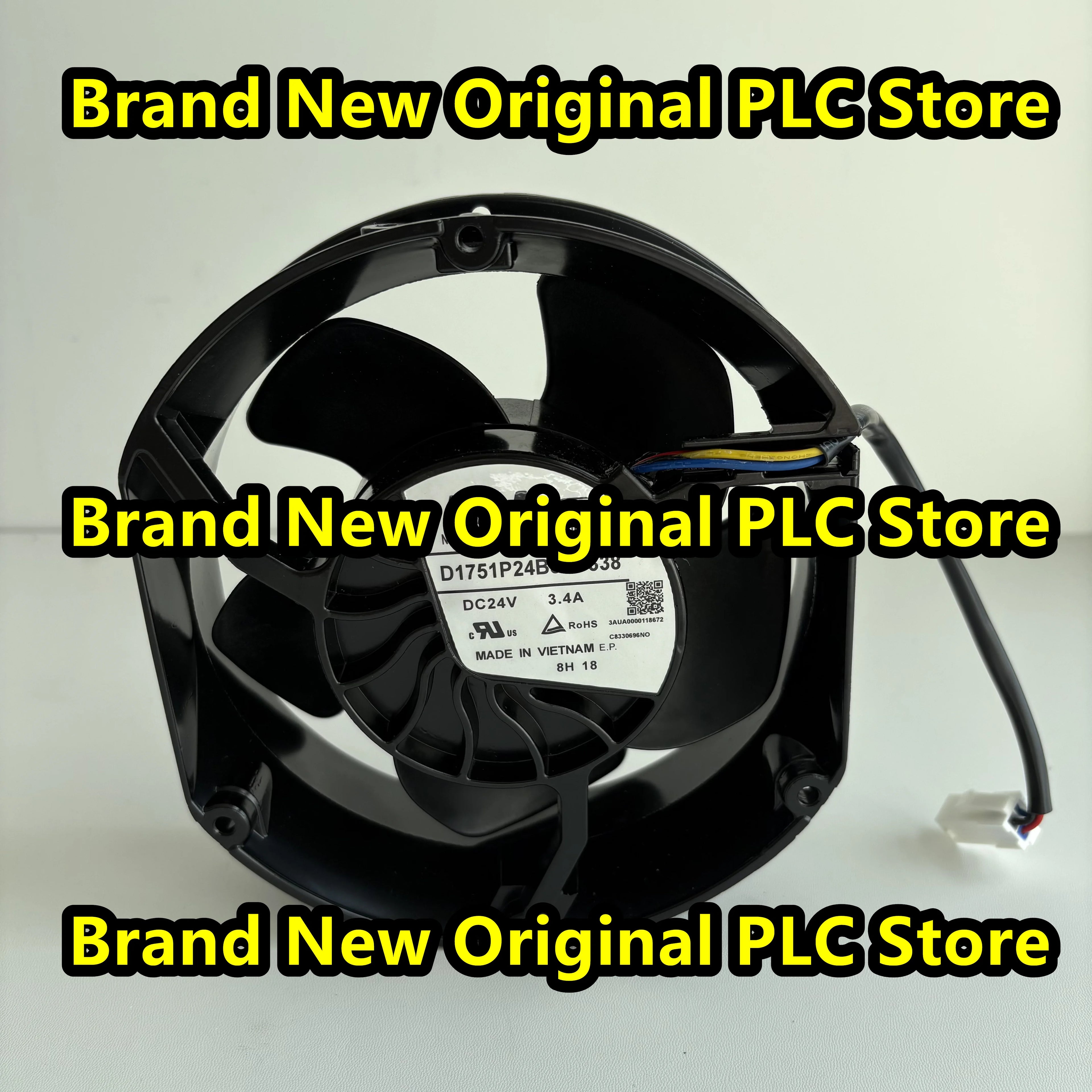 New original  D1751P24B8PP338 DC24V 3.4A Cooling fan
