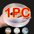 Nano Multifunctional Double Sided Adhesive Tape Waterproof Reusable Wall Stickers Transparent Strong Sticky Glue BathroomKitchen