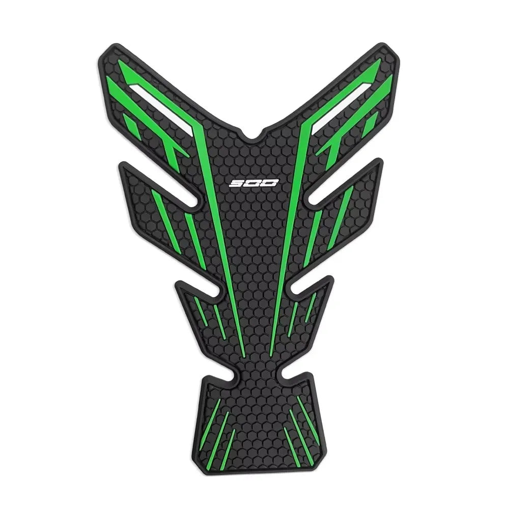 Ninja500 2025 Motorcycle Accessories Non-slip Side Fuel Tank Stickers Waterproof Pad Rubber Sticker For NINJA 500 SE 2024 2025