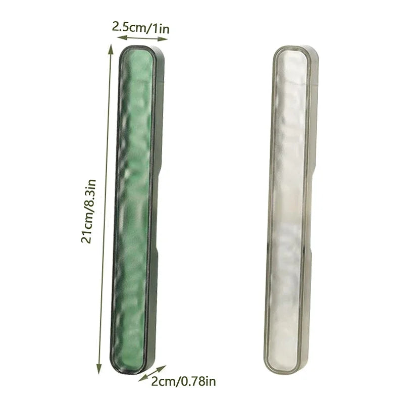 1PCS Portable Toothbrush Holder Box Outdoor Travel Camping Toothbrush Storage Organizer Case Bathroom Accessories