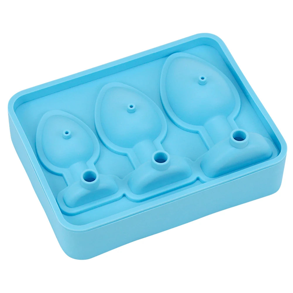 Silicone Prank Ice Cube Mold Tray Fun Shape Ice Cube Molds Novelty Ice Cube Trays for Ice Chilling Whiskey Cocktails