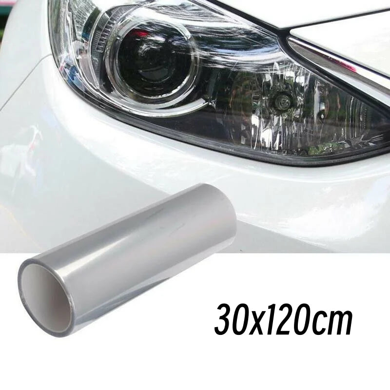 30*120cm Clear Light Covering Film Car Clear Tint Headlight Taillight Vinyl Film Fog Light Rear Lamp Tint Film Sticker Decal