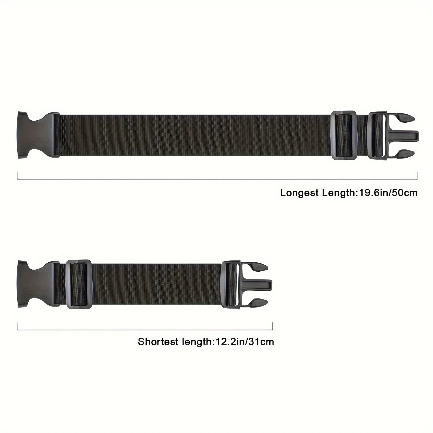 1pc Simple Adjustable Luggage Straps, Suitcase Buckle Strap, Travel Accessories, High-quality Replaceable Luggage Bag