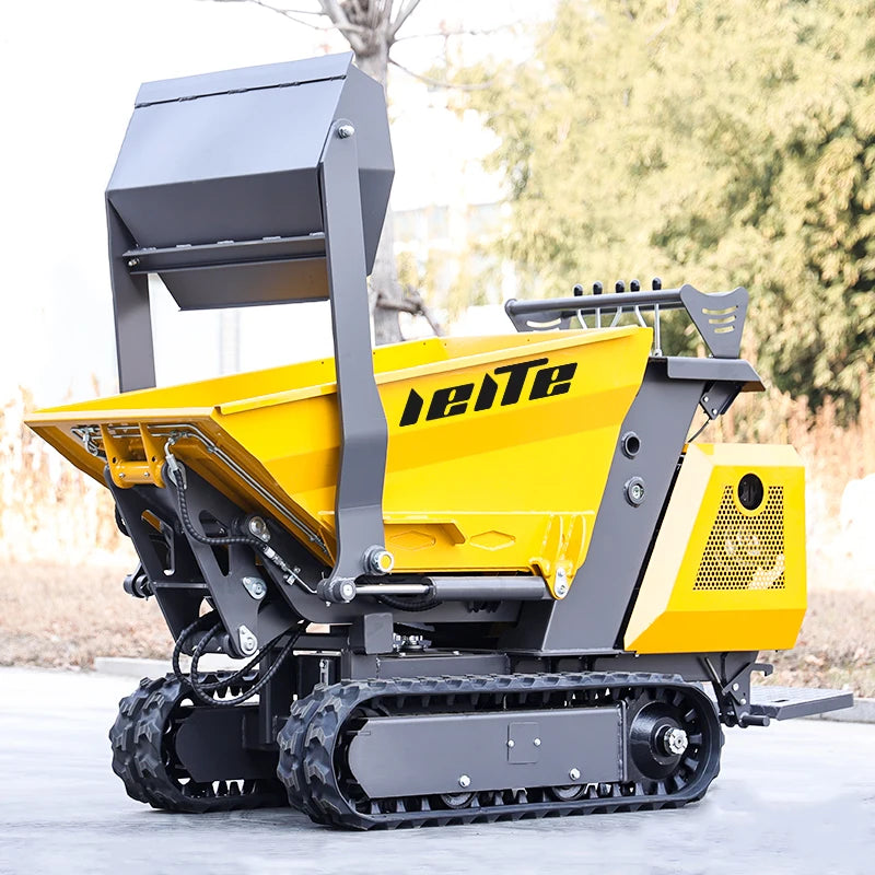 NEW Mini Tracked Dumper 0.8 Ton Compact Dumper for Construction Material Handling Landscaping Mini Dumper Customized