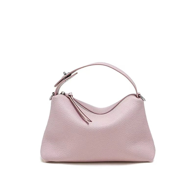 Mendy Women's Bag Female Crossbody Bag Shoulder Handbag Luxury Soft Genuine Leather Handbag Lunch Bag Quality Hand Bag Ladies