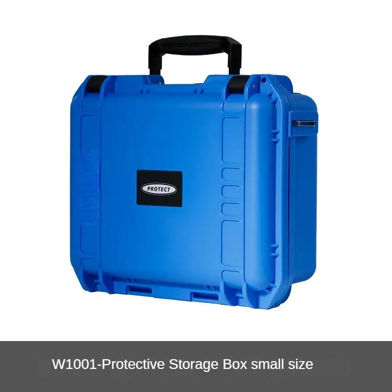 Portable Equipment Toolbox Waterproof Tool Box Hard Case Bag Tool Organizer Case Storage Box Safety Instrument Case PP Suitcase
