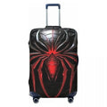 High Density Elastic Luggage Cover Spider Print Fits 18-32 Inch Suitcases Durable Dustproof Washable Anti-Scratch