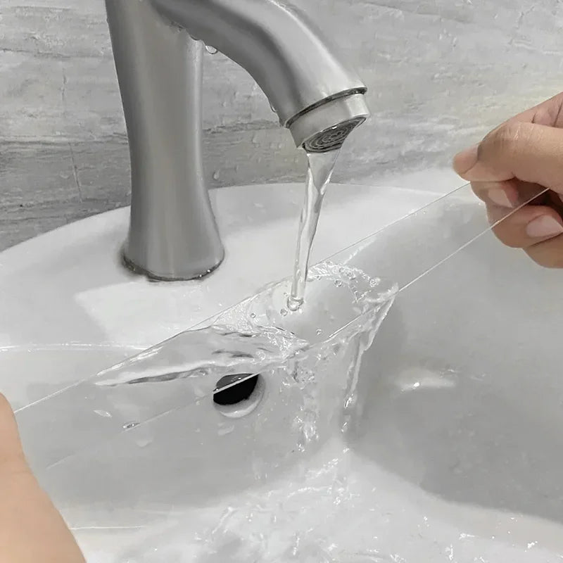 1M Double-Sided Tape: Waterproof & Reusable, Transparent Adhesive Stickers for Home/Bathroom DecorationB3626A