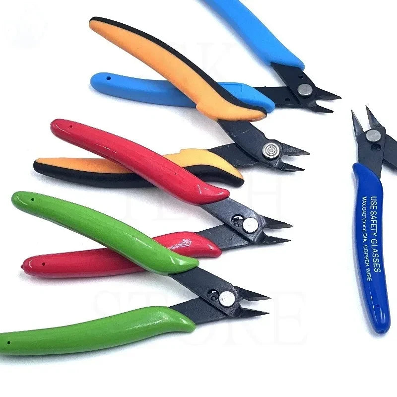 Diagonal Pliers Carbon Steel Pliers Electrical Wire Cable Cutters Flat Cuts Sharp Jaws Side Snips Flush Pliers Nipper Hand Tools