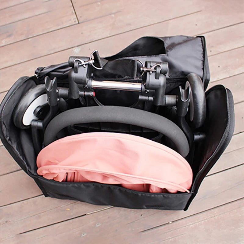 Stroller Travel Backpack Waterproof Black Thickend Storage Bag Airplane Bag Fits for Yoyo/Yoyo2/Yoyo3/Yoya Stroller Accessories