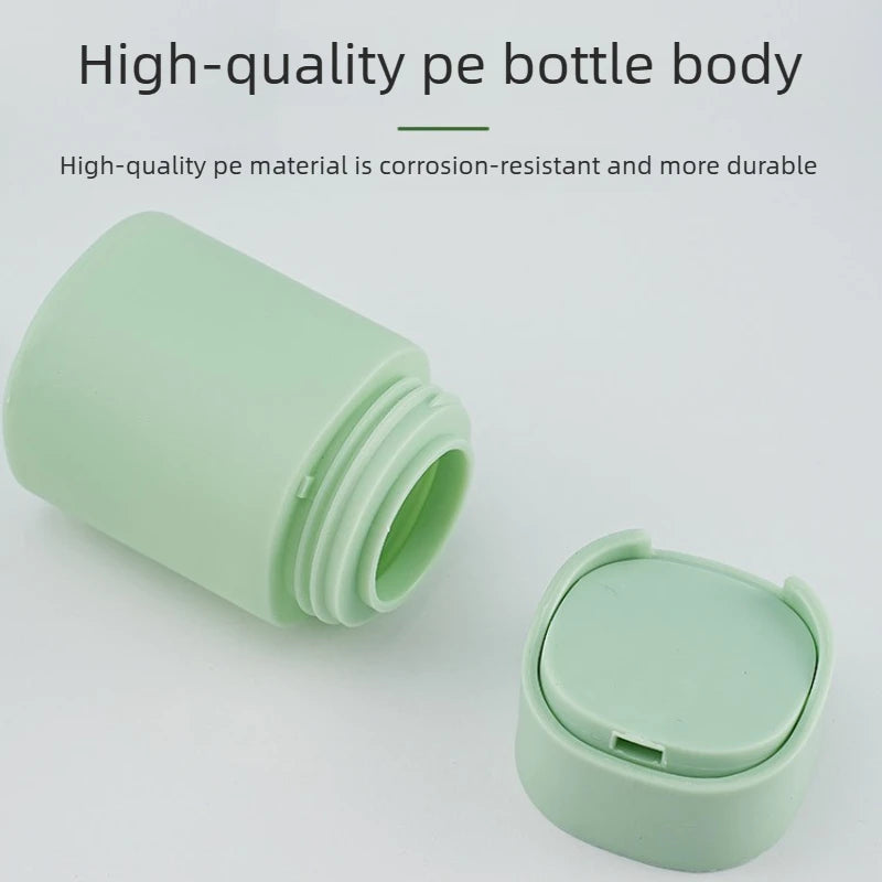 Leakproof Refillable Travel Bottles Set Squeeze Tubes Portable Multipack 5 Pieces with Labels for Travel Camping Gym Hotel