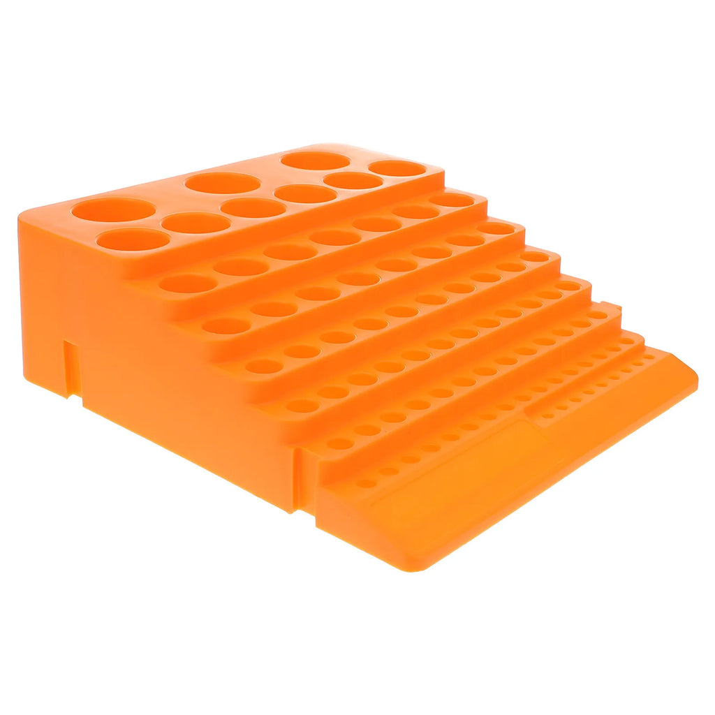 84 Hole Milling Cutter Sorting Tray Drill Bit Storage Rack Heavy Duty Organizer for Drill Bits Milling Cutters Efficient Tool
