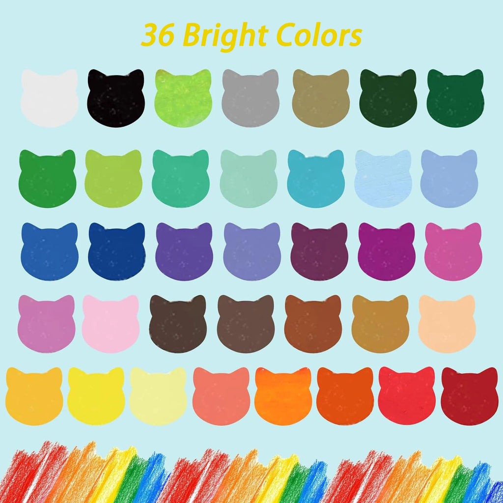 12 - 48 Color Silky Twistable Crayons,Washable Art Supplies,Multicultural Pastel Gel Crayons,Easy Grip Coloring Gift for artist