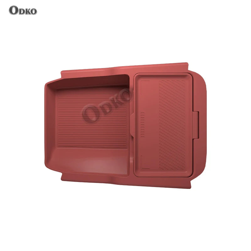 For Envision Plus Silicone Storage Box  Center Console under Layer Modification Special Car Interior Accessories Organizer