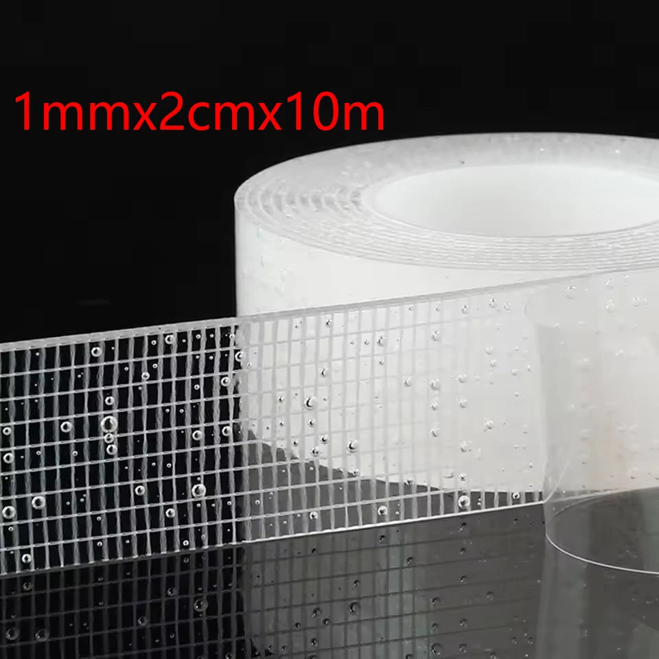 Heavy Duty Nano Tape Double Sided Transparent Waterproof Adhesive Tape Removable Strong Sticky Mounting Tape for Home Office