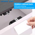 Smart Electronic Drawer Lock Invisible RFID IC Card Cabinet Locker NFC Unlock Intelligent Keyless Sensor Lock Easy To Install