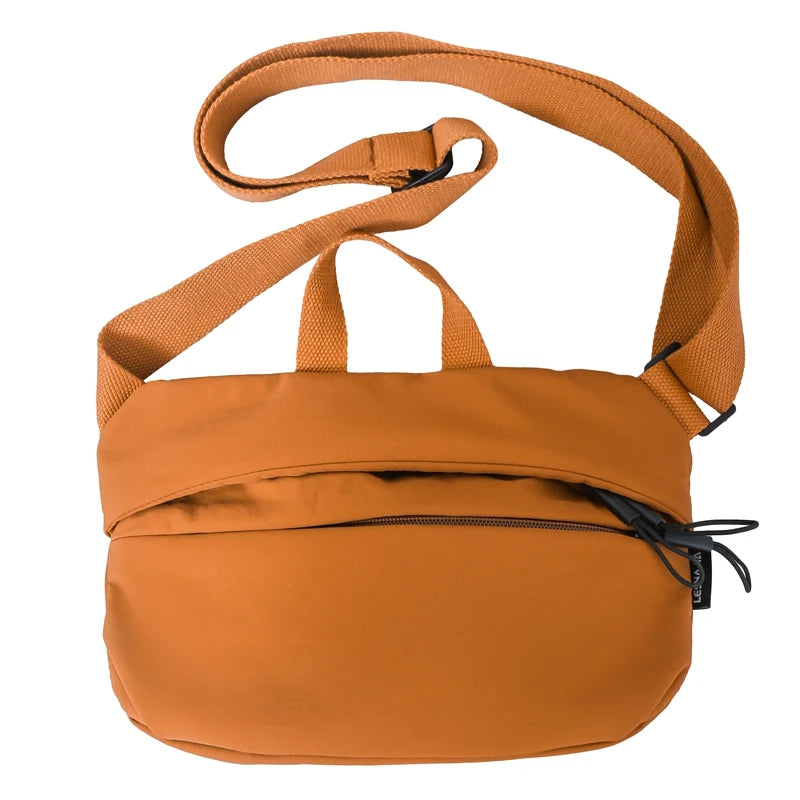 Waterproof Crossbody Purse Womes Hand-held Shoulder Bag Men Nylon Pocket Multifunctional Lightweight Handbag Student Phone Bag
