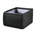 Capacity Storage Container Foldable Storage Box Foldable Car Seat Storage Box 2-in-1 Lumbar Support Cushion Canvas for Snacks