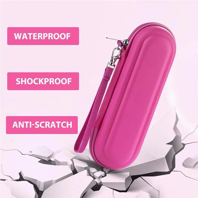 EVA Electric Toothbrush Case Waterproof Travel Storage Bag Accessories With Mesh Pocket Covers Protection
