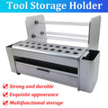 Multifunctional Screwdriver Storage Organizing Parts Box Tweezers Cutting Wire Holder Shelf Rack Screwdriver Organizer Tool