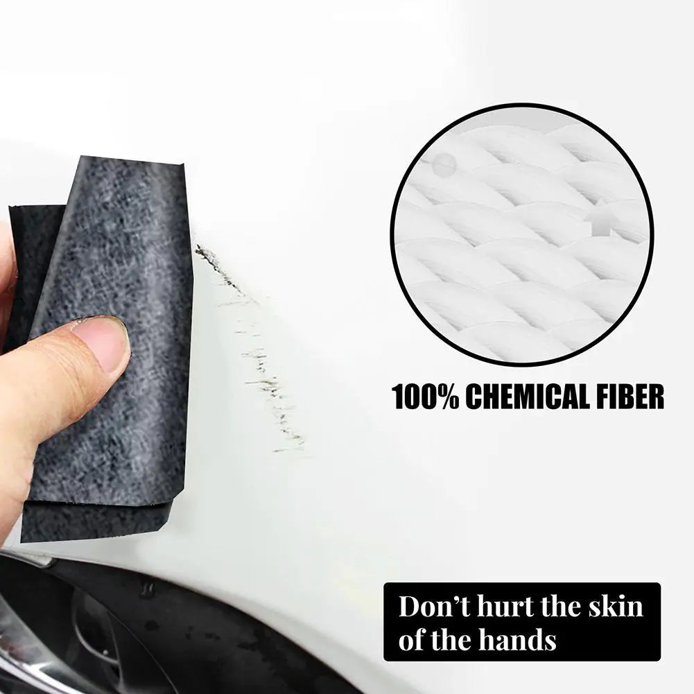 12pcs Magic Car Scratch Remover Car Polise Cleaning Nanosparkle Cloth For Vehicles Car Paint Scratche Remover