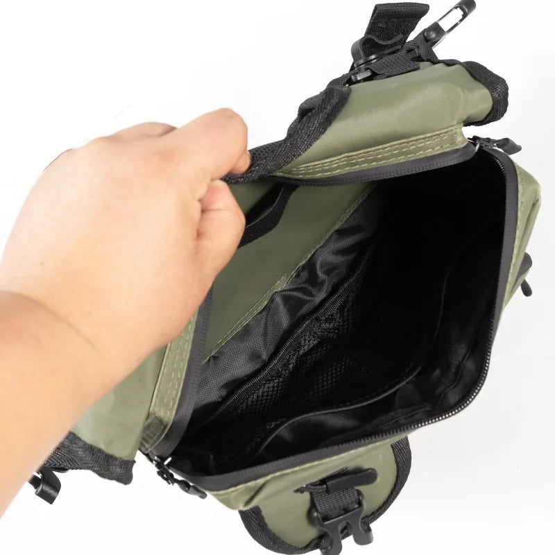 Men's Sports Tactical Chest Bag Hydration Vest Backpack With Multi-pocket for Cycling Hiking Camping Travel Backpack And Running