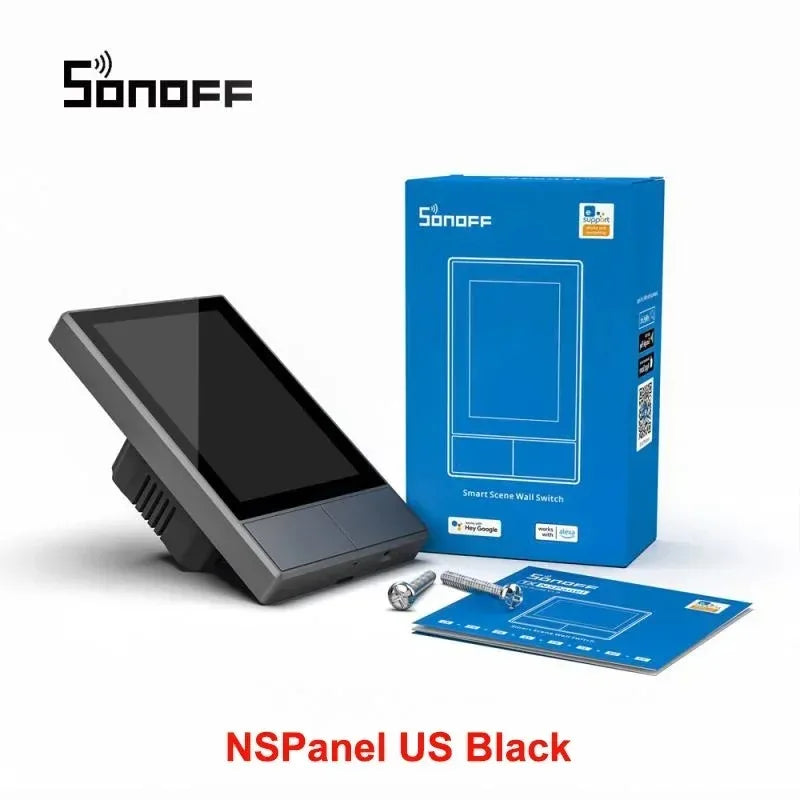 SONOFF NS Panel NSPanel EU/US Smart Home Control Panel Sonoff Wall Switch Supports Voice Assistant Control with Ewelink
