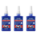 LOOLIFL Blue Thread Locker 243 Nuts-Bolts Locker, Screw Adhesive Lock Tight Seal Fasteners Anaerobic Curing Metal Glue,Rustproof