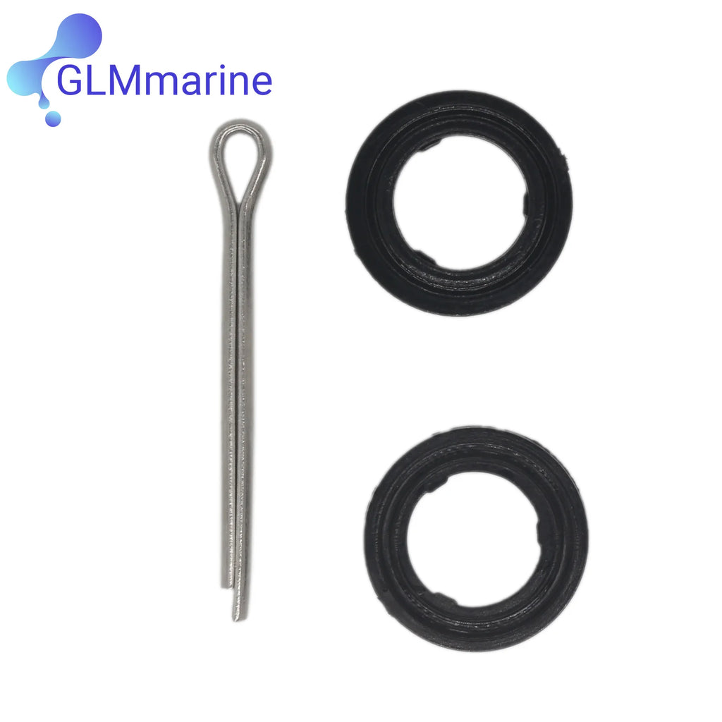 Outboard Lower Unit Seal Kit W/ Oil Seal 09282-16003 Compatible with Suzuki Marine DT 8 9.9 HP Motors Parts Replaces 09280-52004