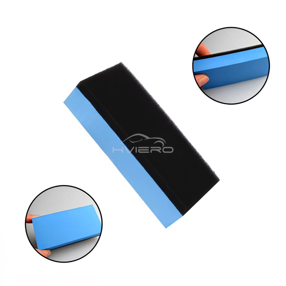 10/30Pcs Car Ceramic Coating Sponge Automobiles Glass Nano Wax Coat Applicator Pads Sponges for Auto Waxing Soft Polishing Clean