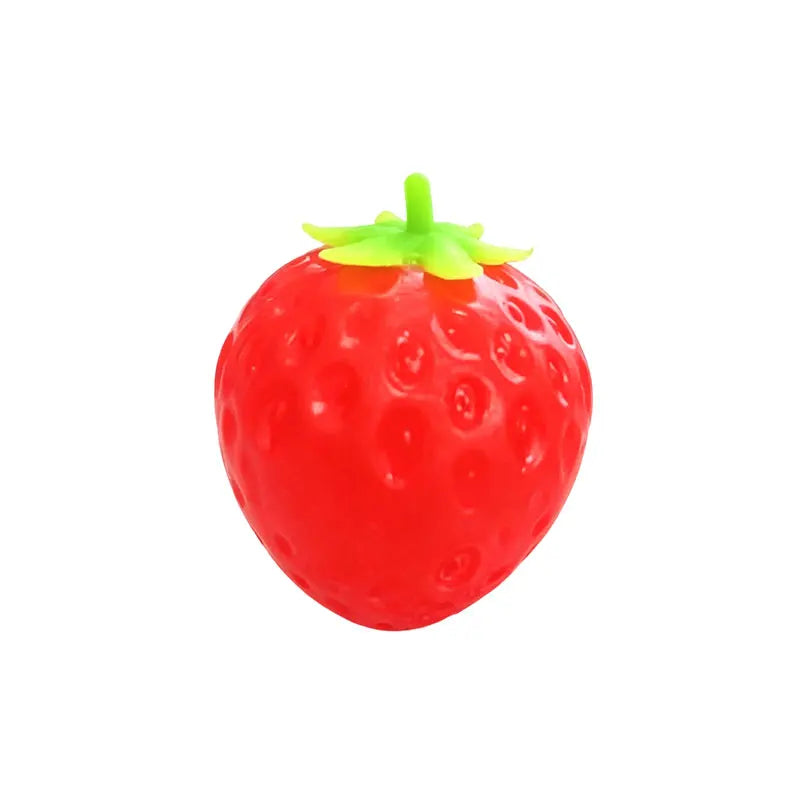 Cute Strawberry Stress Relieving Toy Strawberry Decoration Children's Party Gift Stress Relieving Soft Touch