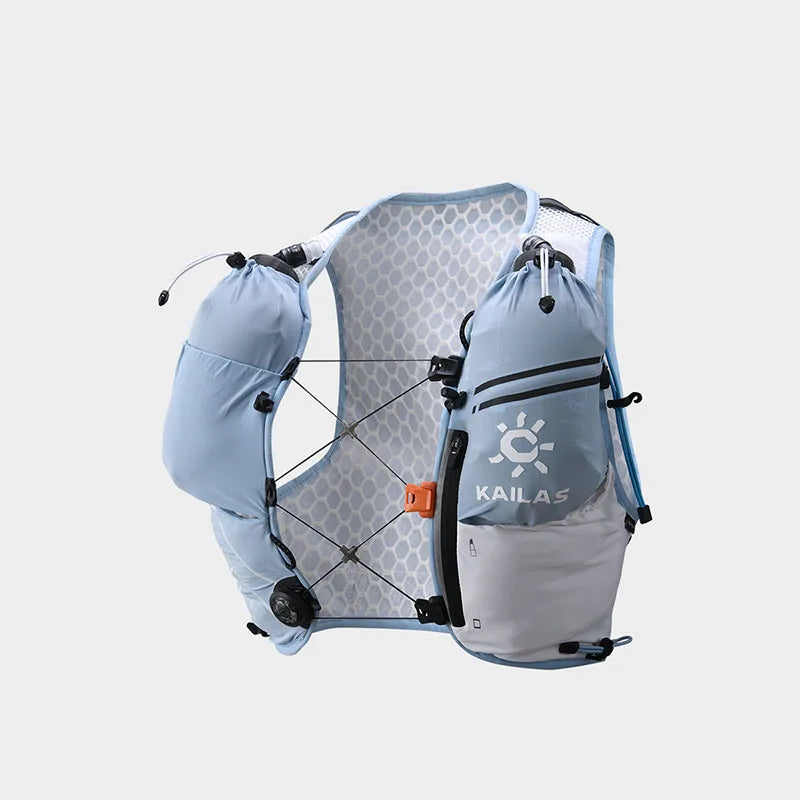 KAILAS FUGA AIR 7L Women Travel Marathon Trail Running Hiking Cycling Backpacks with Dual Soft Water Bottles KA2554006