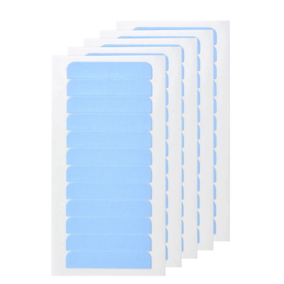 60Pieces Hair Extension Tape Tabs Double Sided Replacement Tape in Hair Extensions Adhesive Hair Extension Tapes Hair Extension