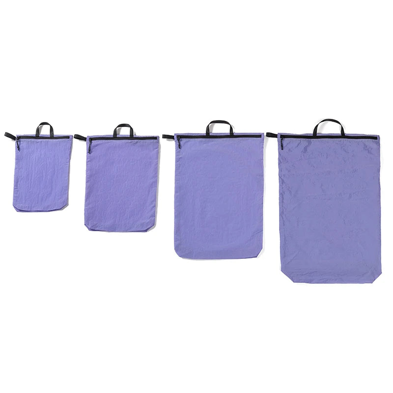 Reusable Nylon 4-Size Travel Storage Pockets With Hand Strap Water-resistant Clothing Organizer For Trip Packing 4size/lot