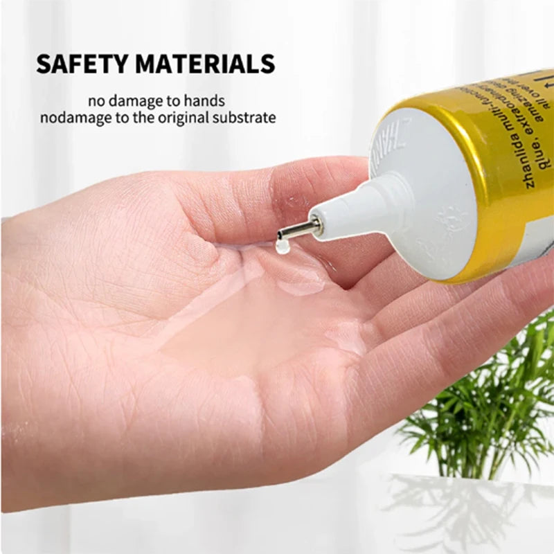 Zhanlida T8000 15/50/110ML Clear Mobile Phone Adhesive MultiPurpose DIY Electronic Component Glue with Precision Applicator Tip