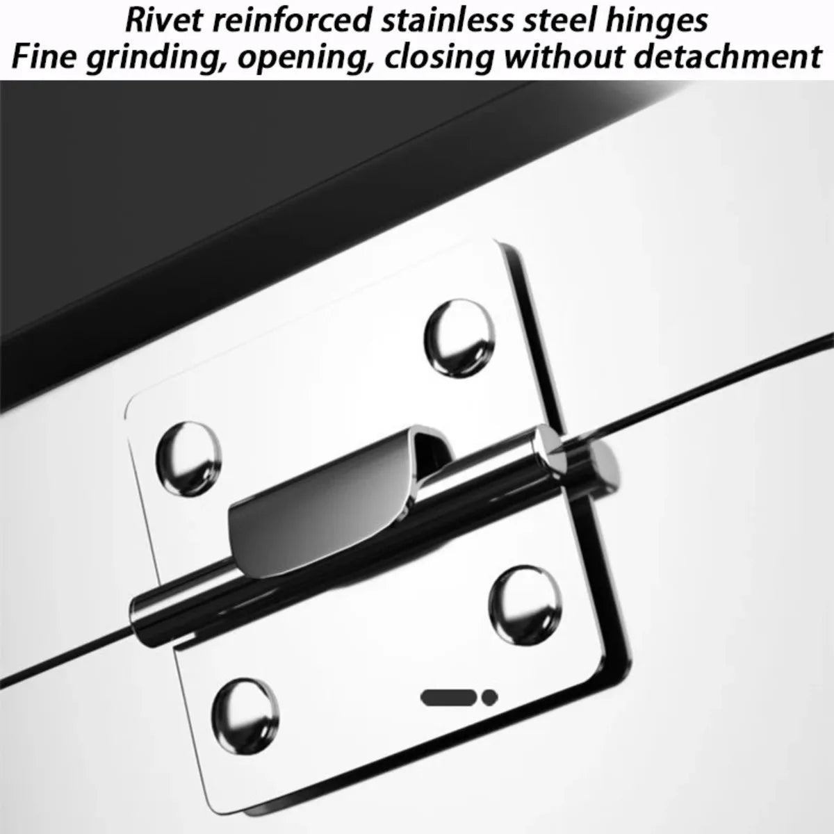 Stainless Steel Toolbox Organizer Electronics Car Mechanic Tool Case Thickened Hardware Storage Tools Case Handheld Toolbox
