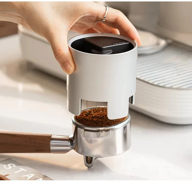 Latest TIMEMORE Electric Needle Espresso Distributor For 58mm Auto Rotating Stable Uniform Extraction Espresso Distributor Gifts