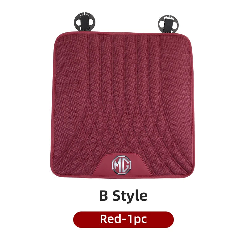 Car Ice Silk Seat Cushion Breathable Anti-Slip Pad Seat Cover Accessories For Morris Garages MG 3 5 6 7 HS ZS GS Hector TF GT ZR